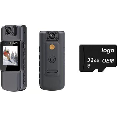 INF HD-Clip-on-Body-Camcorder M11-1 mit 32G-TF-Karte INF HD-Clip-on-Body-Camcorder M11-1 mit 32G-TF-Karte