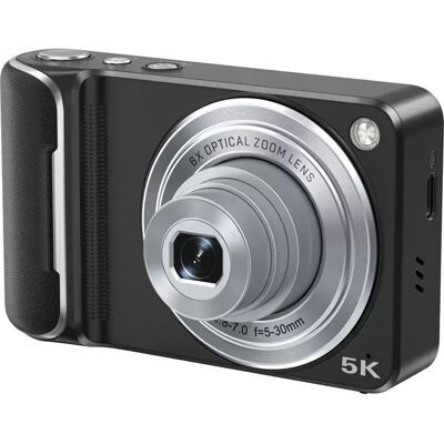 INF 6X Optischer Zoom Digitalkamera - HD Selfie Dual Lens Mini Camcorder mit Touchscreen Schwarz INF 6X Optischer Zoom Digitalkamera - HD Selfie Dual Lens Mini Camcorder mit Touchscreen Schwarz