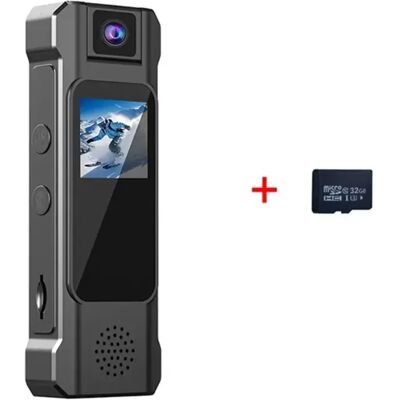 INF 4K HD Tragbare Körperkamera mit 32GB Speicherkarte für Beweis- und Aktivitätsaufzeichnung INF 4K HD Tragbare Körperkamera mit 32GB Speicherkarte für Beweis- und Aktivitätsaufzeichnung