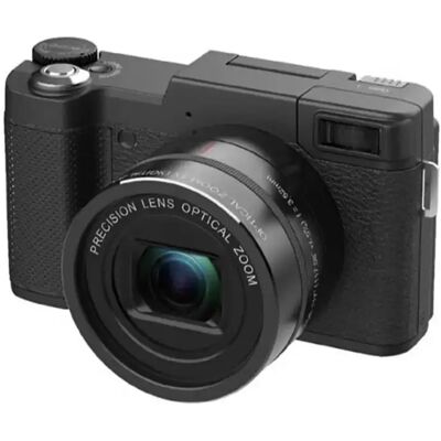 INF 48MP 5X Optischer Zoom Spiegellose Digitalkamera - Schwarz, 4K Aufnahme INF 48MP 5X Optischer Zoom Spiegellose Digitalkamera - Schwarz, 4K Aufnahme