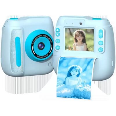 INF Sofortbildkamera mit integriertem Drucker – 48MP Fotos, 2.4-inch IPS, 1080p Video, USB-C Laden, 32GB Speicherkarte Blau INF Sofortbildkamera mit integriertem Drucker – 48MP Fotos, 2.4-inch IPS, 1080p Video, USB-C Laden, 32GB Speicherkarte Blau