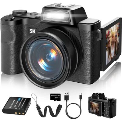 INF Hochauflösende 5K spiegellose Digitalkamera mit 32GB SD-Karte, 5K/15FPS & 4K/30FPS, 2.83-inch IPS, WiFi und wasserdicht INF Hochauflösende 5K spiegellose Digitalkamera mit 32GB SD-Karte, 5K/15FPS & 4K/30FPS, 2.83-inch IPS, WiFi und wasserdicht