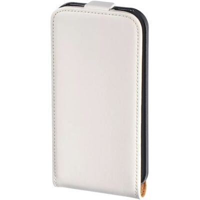 Hama iPhone 4/4s Leder Flip-Case - Weiß Hama iPhone 4/4s Leder Flip-Case - Weiß