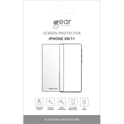 Gear iPhone XR/11 gehärtete Glas Displayschutz - Rand-zu-Rand Schutz Gear iPhone XR/11 gehärtete Glas Displayschutz - Rand-zu-Rand Schutz