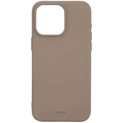 Onsala iPhone 15 Pro Max Recycling Silikon Hülle - Sommer Sand - Telefon Onsala iPhone 15 Pro Max Recycling Silikon Hülle - Sommer Sand - Telefon