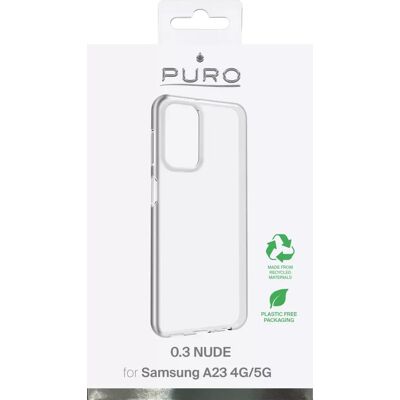 Puro Samsung Galaxy A23 4G/5G 0.3 Nude, Transparent Puro Samsung Galaxy A23 4G/5G 0.3 Nude, Transparent
