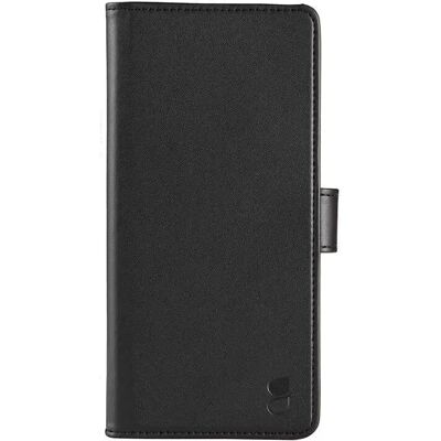 Gear Samsung Galaxy A02s Leder Wallet Cover - Schwarz - Handyhülle Gear Samsung Galaxy A02s Leder Wallet Cover - Schwarz - Handyhülle