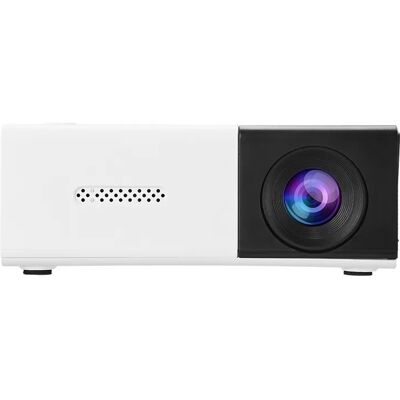 INF Mini 3D Projektor kompatibel mit Haiqi D3101 Chipset – Tragbares Heimkino, 1080P Decoding, HDMIx1, integrierter Schwarz-Weiss INF Mini 3D Projektor kompatibel mit Haiqi D3101 Chipset – Tragbares Heimkino, 1080P Decoding, HDMIx1, integrierter Schwarz-Weiss