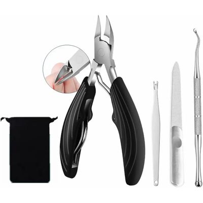 INF Nagelpflegeset für eingewachsene und dicke Nägel, 4-teilig INF Nagelpflegeset für eingewachsene und dicke Nägel, 4-teilig
