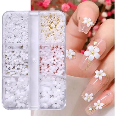 INF 3D-Blumendekorationen für Nail Art INF 3D-Blumendekorationen für Nail Art