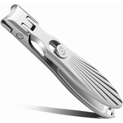 INF Silber Titan Selbstverriegelnde Gebogene Nagelknipser INF Silber Titan Selbstverriegelnde Gebogene Nagelknipser