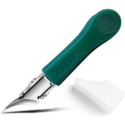 INF Ultra Scharfer 25° Winkel-Nagelknipser mit Schutzhülle – Präzises Schneiden Grün INF Ultra Scharfer 25° Winkel-Nagelknipser mit Schutzhülle – Präzises Schneiden Grün