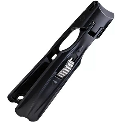 INF Titan Schwarz Push-Pull Lock Gebogener Nagelknipser - Deutsche Präzision Edelstahl INF Titan Schwarz Push-Pull Lock Gebogener Nagelknipser - Deutsche Präzision Edelstahl