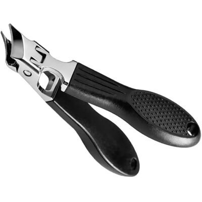 INF Schräger Nagelknipser – Präzisionsschneider aus Edelstahl mit ABS-Griff, spritzwassergeschützter Spitze und großer Öffnung Schwarz INF Schräger Nagelknipser – Präzisionsschneider aus Edelstahl mit ABS-Griff, spritzwassergeschützter Spitze und großer Öffnung Schwarz