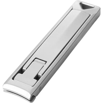 INF Ultra dünner faltbarer Nagelknipser – Eisenbox Zweiteiliges Set (Eisenbox + Nano-Feile), Edelstahl, verriegelbares INF Ultra dünner faltbarer Nagelknipser – Eisenbox Zweiteiliges Set (Eisenbox + Nano-Feile), Edelstahl, verriegelbares