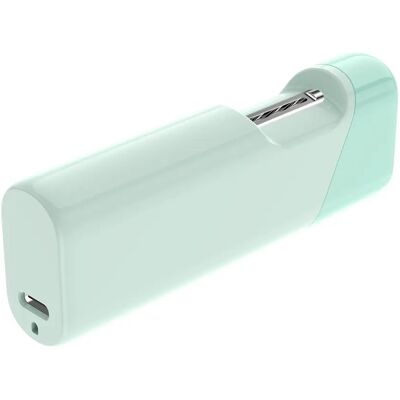 INF Tragbarer Mini-Elektrischer Nagelknipser – Ein-Knopf-Trimmer, Polierer & Nagelstaubabsaugung, Type-C wiederaufladbar Grün INF Tragbarer Mini-Elektrischer Nagelknipser – Ein-Knopf-Trimmer, Polierer & Nagelstaubabsaugung, Type-C wiederaufladbar Grün