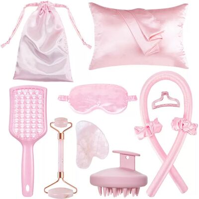 INF Haarpflegeset Pink, tragbar & komplett 11er-Pack INF Haarpflegeset Pink, tragbar & komplett 11er-Pack