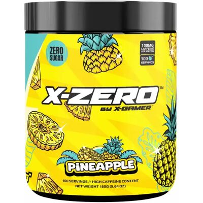 X-Gamer X-Zero Ananas - 100 Portionen X-Gamer X-Zero Ananas - 100 Portionen