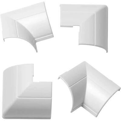 D-line Modell 22x22mm Weiß Dekoratives Kabelkanalclip-Set - Kabelkanal Zubehör D-line Modell 22x22mm Weiß Dekoratives Kabelkanalclip-Set - Kabelkanal Zubehör
