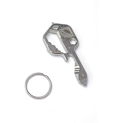 INF Multi-Tool Schlüssel: Tragbares Schlüsselanhänger-Werkzeug mit Schraubendreher & Flaschenöffner INF Multi-Tool Schlüssel: Tragbares Schlüsselanhänger-Werkzeug mit Schraubendreher & Flaschenöffner