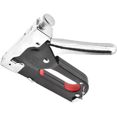 INF 3-in-1 Handtacker Schwarz - schnelles, kraftsparendes Multifunktions-Tacker- und Nagelwerkzeug mit 200PCS Heftklammern und INF 3-in-1 Handtacker Schwarz - schnelles, kraftsparendes Multifunktions-Tacker- und Nagelwerkzeug mit 200PCS Heftklammern und