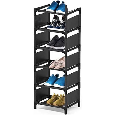 INF Schmaler Schuhschrank Schuh-Organizer 6-Gitter INF Schmaler Schuhschrank Schuh-Organizer 6-Gitter