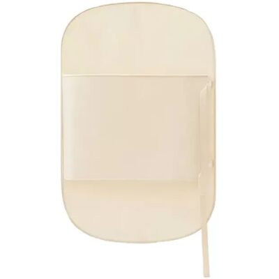 INF 2er-Set Kleideraufbewahrungstaschen aus Satin – Faltbare Hänge-Kleiderschrank-Organizer Beige INF 2er-Set Kleideraufbewahrungstaschen aus Satin – Faltbare Hänge-Kleiderschrank-Organizer Beige