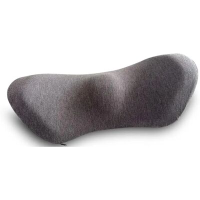 INF Memory-Schaum Lendenkissen mit 3-5 Sekunden langsamer Rückfederung, ergonomische Yuanbao-Form für Auto, Büro und Sofa Grau INF Memory-Schaum Lendenkissen mit 3-5 Sekunden langsamer Rückfederung, ergonomische Yuanbao-Form für Auto, Büro und Sofa Grau