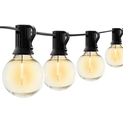 INF 7,6 m 10 LED-Glühbirnen Lichterkette - EU-Stecker - 220V mit 1 Ersatzbirne INF 7,6 m 10 LED-Glühbirnen Lichterkette - EU-Stecker - 220V mit 1 Ersatzbirne