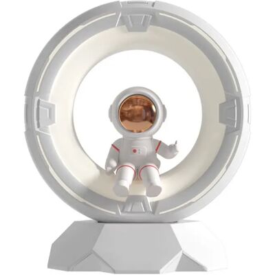 INF Astronaut Nachtlicht Wiederaufladbar - Touch-Steuerung 4-Stufen Dimmbar mit 1200mAh Akku Weiß INF Astronaut Nachtlicht Wiederaufladbar - Touch-Steuerung 4-Stufen Dimmbar mit 1200mAh Akku Weiß