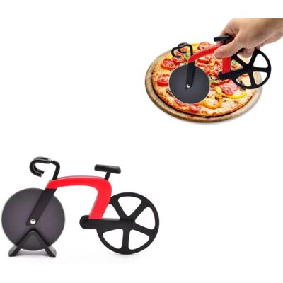 INF Rostfreier Pizzaschneider im Fahrrad-Design INF Rostfreier Pizzaschneider im Fahrrad-Design