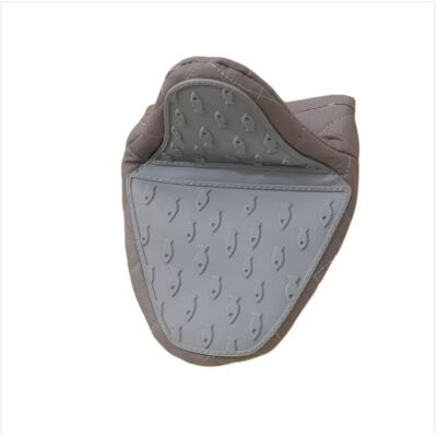 INF Hitzebeständige Silikon-Ofenhandschuhe Paar - Polyester-gefütterte Ofen- und Mikrowellen-Griffhandschuhe Grau INF Hitzebeständige Silikon-Ofenhandschuhe Paar - Polyester-gefütterte Ofen- und Mikrowellen-Griffhandschuhe Grau