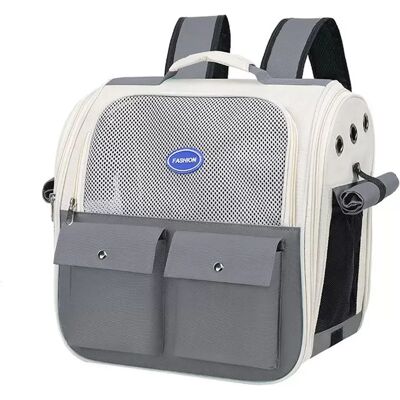 INF Haustier-Tragerucksack - Bequem & Praktisch Grau INF Haustier-Tragerucksack - Bequem & Praktisch Grau