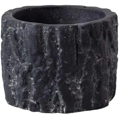 INF Kriechtierschale Futter- und Wassernapf Baumstumpf-Design für Terrarien Schwarz INF Kriechtierschale Futter- und Wassernapf Baumstumpf-Design für Terrarien Schwarz
