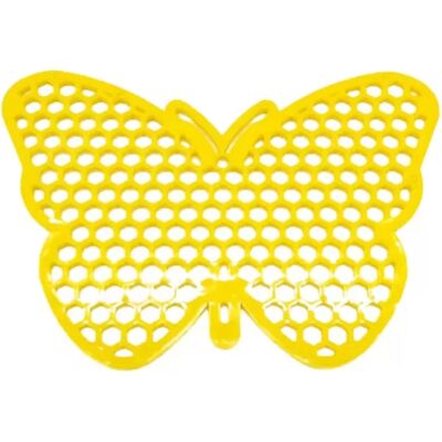 INF 4er-Set Bienen-Tränkstation mit Wabenmuster - Schwimmende EVA-Schaumstoff-Bienen-Tränke Gelb INF 4er-Set Bienen-Tränkstation mit Wabenmuster - Schwimmende EVA-Schaumstoff-Bienen-Tränke Gelb