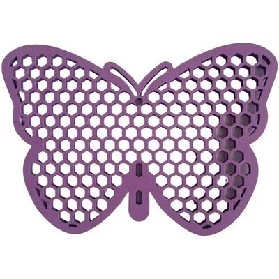 INF 4er-Set Bienen-Tränkstation mit Wabenmuster - Schwimmende EVA-Schaumstoff-Bienen-Tränke Violett INF 4er-Set Bienen-Tränkstation mit Wabenmuster - Schwimmende EVA-Schaumstoff-Bienen-Tränke Violett