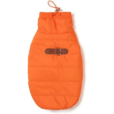 INF Warme Haustierweste mit Geschirr - Winterbekleidung für kleine Hunde & Katzen mit Zugfunktion XL Orange INF Warme Haustierweste mit Geschirr - Winterbekleidung für kleine Hunde & Katzen mit Zugfunktion XL Orange