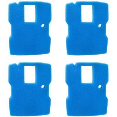 INF 4er-Set Teichfilter-Ersatzschwamm — Hochdichte PU-blaue Pads, Passt für die meisten All-in-One-Teichfilter und INF 4er-Set Teichfilter-Ersatzschwamm — Hochdichte PU-blaue Pads, Passt für die meisten All-in-One-Teichfilter und