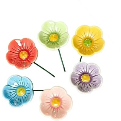 INF Bienen-Tränken-Set – Gänseblümchen 8-Blatt aus Kunstharz, 6-teilig, mehrfarbig, Trinkstation für Bestäuber INF Bienen-Tränken-Set – Gänseblümchen 8-Blatt aus Kunstharz, 6-teilig, mehrfarbig, Trinkstation für Bestäuber
