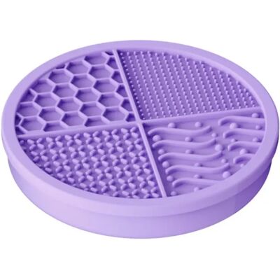 INF Doppellagige Silikon-Futterschale mit Saugnapf und Waben-Anti-Schluck-Design Violett INF Doppellagige Silikon-Futterschale mit Saugnapf und Waben-Anti-Schluck-Design Violett