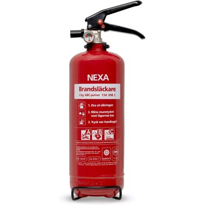 Nexa Feuerlöscher 2kg - Feuerlöscher Nexa Feuerlöscher 2kg - Feuerlöscher