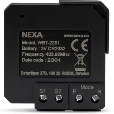 Nexa WBT-2201 2-Kanal Funk-Schalter - Lichtsteuerung Nexa WBT-2201 2-Kanal Funk-Schalter - Lichtsteuerung
