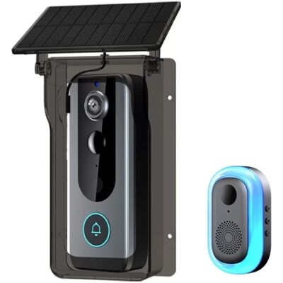 INF Kabellose Smart Video Türklingel mit Regenschutz - HD, Nachtsicht, Zwei-Wege-Audio INF Kabellose Smart Video Türklingel mit Regenschutz - HD, Nachtsicht, Zwei-Wege-Audio