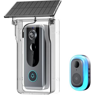 INF Kabellose Zwei-Wege-Audio HD Video Türklingel mit Regenschutz - Smart Home Sicherheit INF Kabellose Zwei-Wege-Audio HD Video Türklingel mit Regenschutz - Smart Home Sicherheit