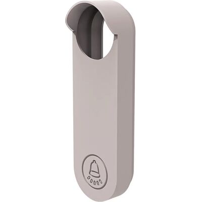 INF Silikon-Schutzcover kompatibel mit Google Nest Wireless Doorbell – Wasser- und Staubschutz, Soft-Fit-Hülle Weiß INF Silikon-Schutzcover kompatibel mit Google Nest Wireless Doorbell – Wasser- und Staubschutz, Soft-Fit-Hülle Weiß