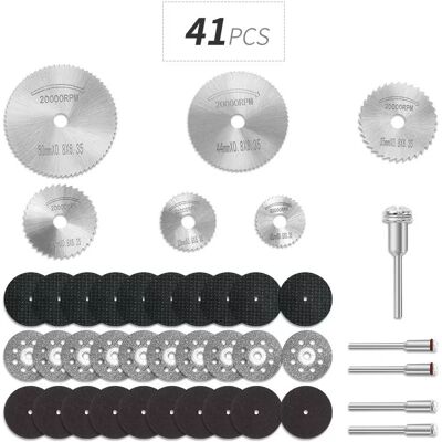 INF 41-teiliges Sägeblatt-Set (110 g) für Holz- und Metallbearbeitung INF 41-teiliges Sägeblatt-Set (110 g) für Holz- und Metallbearbeitung
