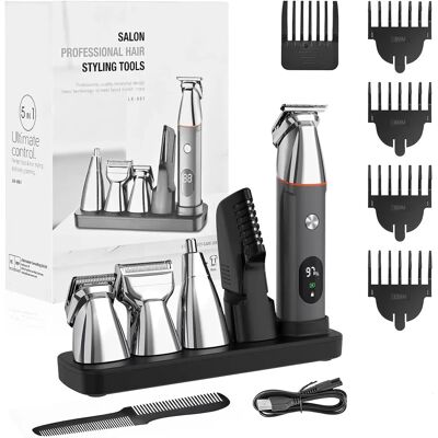 INF 5-in-1 Profi-Haar- und Barttrimmer - Rasierer-Set INF 5-in-1 Profi-Haar- und Barttrimmer - Rasierer-Set