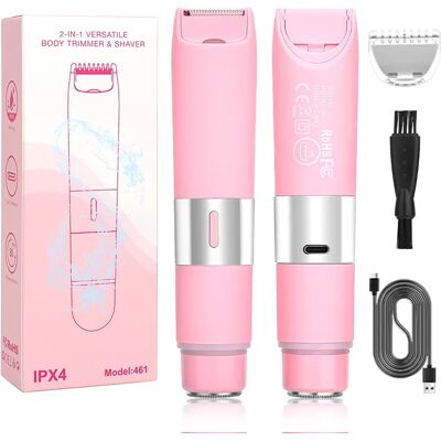 INF Elektrischer Haarentferner - Schmerzlos Pink - Elektrischer Haarentferner INF Elektrischer Haarentferner - Schmerzlos Pink - Elektrischer Haarentferner