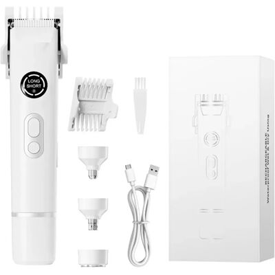 INF Multifunktionaler Epilierer – 4-in-1 Haarentfernung für Gesicht, Körper, Nase und Ohren Weiß INF Multifunktionaler Epilierer – 4-in-1 Haarentfernung für Gesicht, Körper, Nase und Ohren Weiß