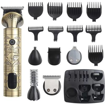 INF Akku-betriebener Elektrischer Haarschneider Bartschneider Nasenhaartrimmer Set INF Akku-betriebener Elektrischer Haarschneider Bartschneider Nasenhaartrimmer Set